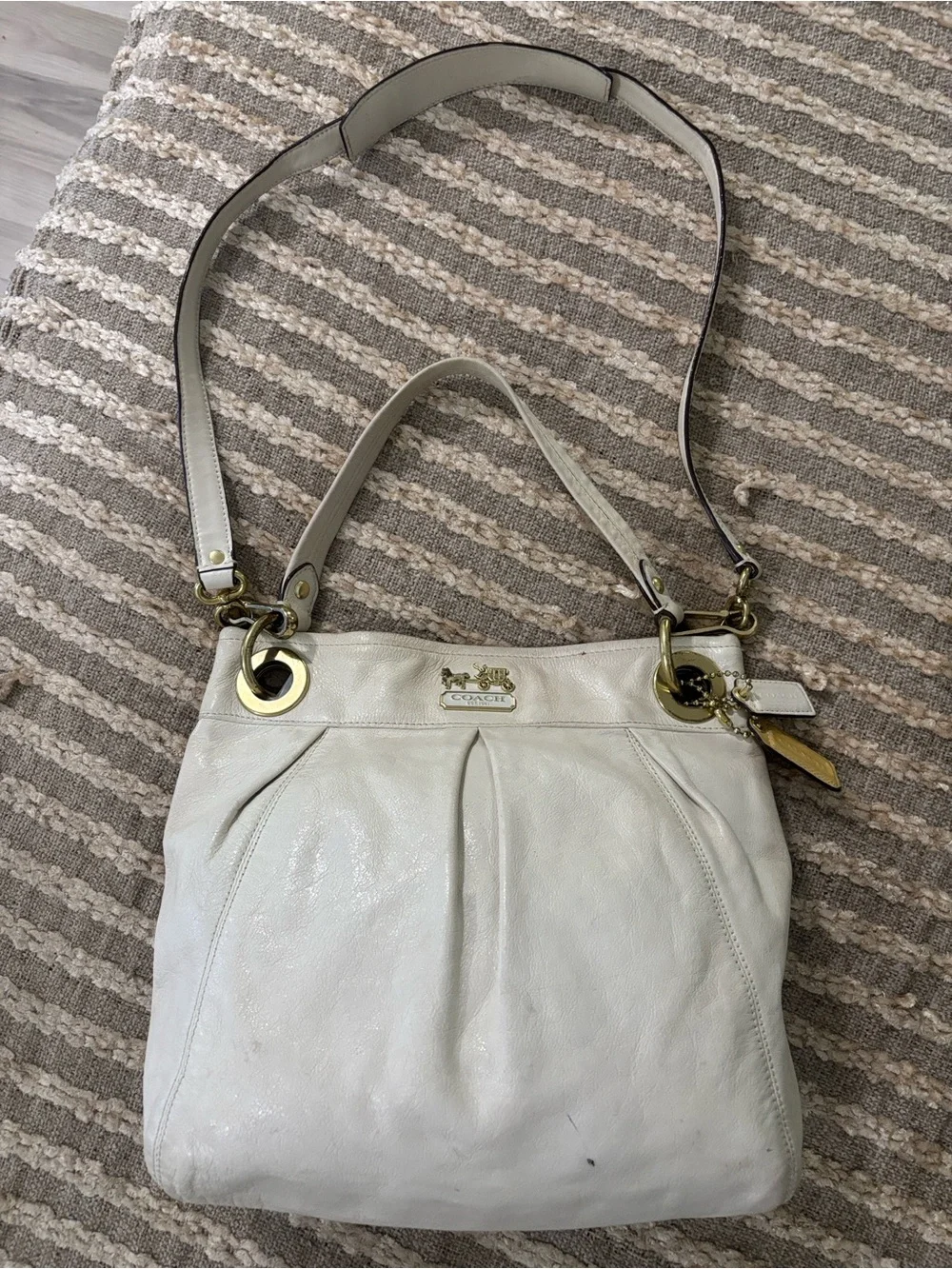 Coach F17605‎ Ashley Leather Crossbody Shoulder Y2K Bag
